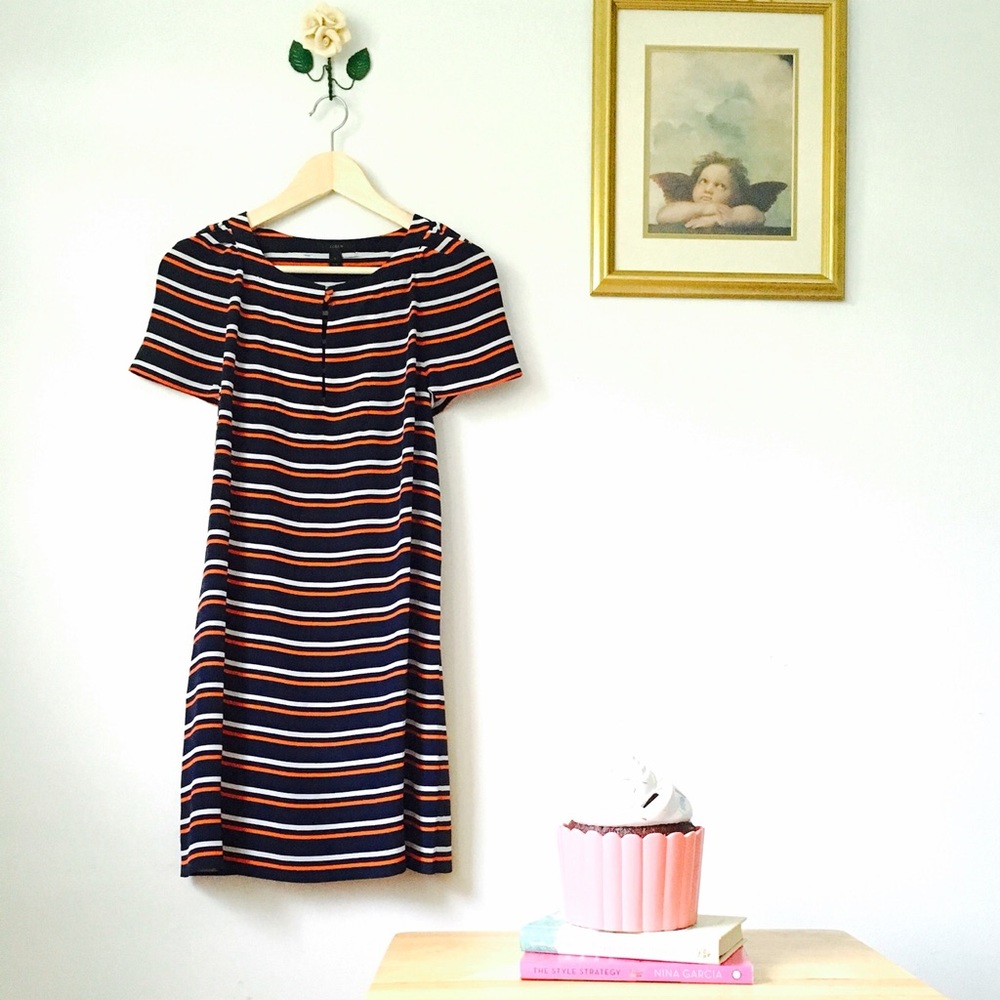 HP✨J.Crew Silk Shift Dress✨